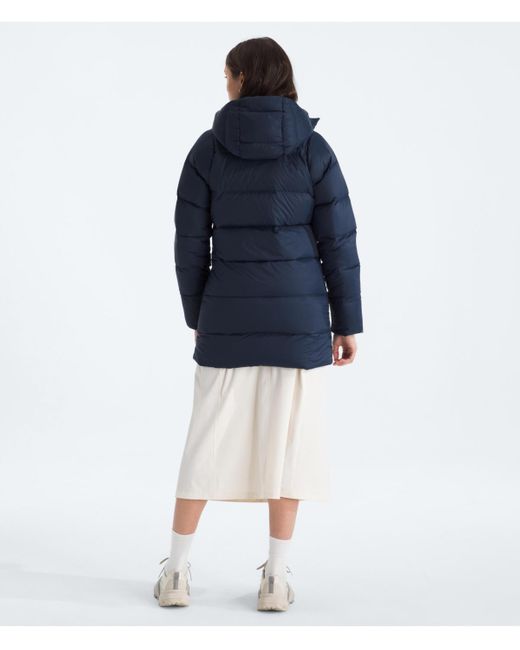 The North Face Blue Hydrenalite City Parka Hooded Jacket