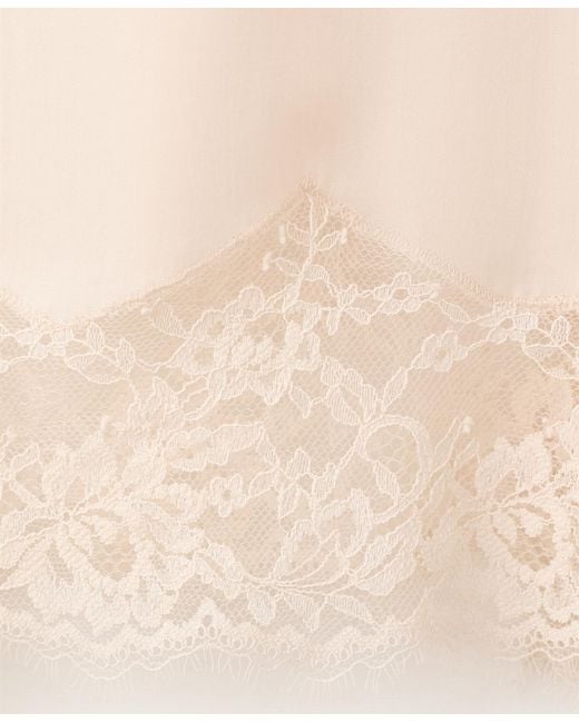 Mango Natural Selection Lace Lyocell Top