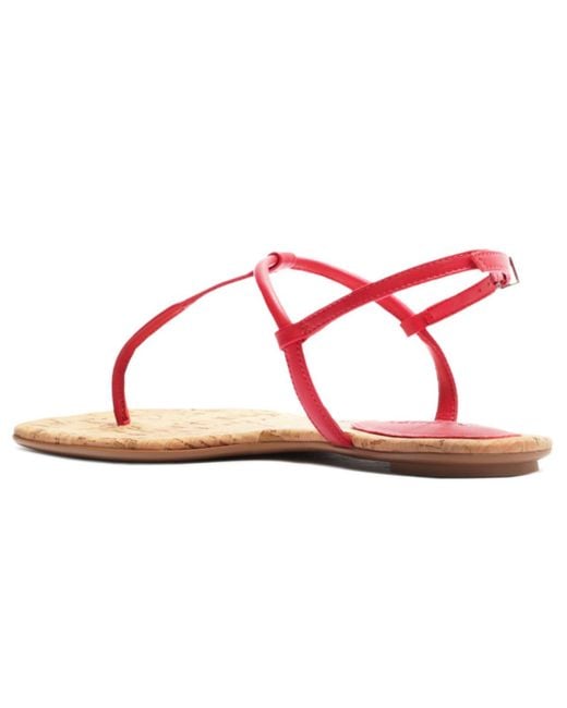 SCHUTZ SHOES Pink Elsha Round Toe Flat Sandals