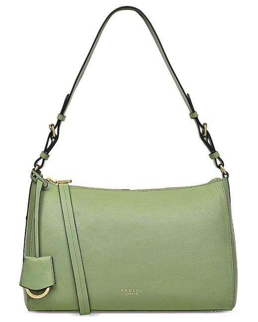 Radley Leather Dukes Place Shoulder Bag in Jade (Green) | Lyst