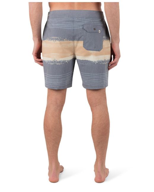 Hurley Blue Phantom Naturals Tailgate 18 Boardshorts for men
