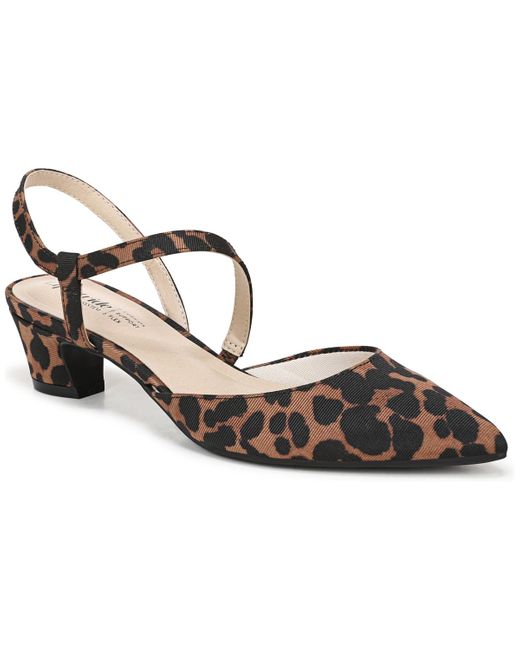 LifeStride Metallic Minimalist Pointed Toe Pumps