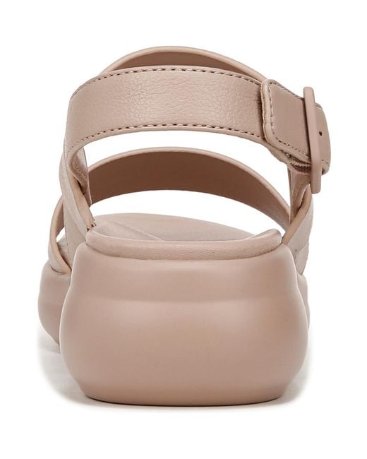 Naturalizer Pink Coast Slingback Wedge Sandals