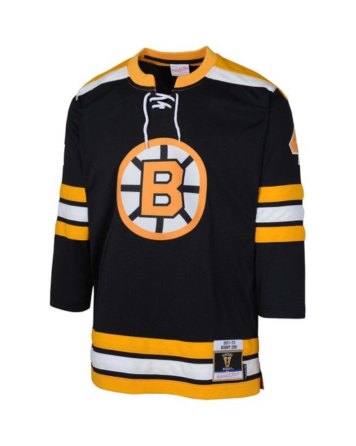 Mitchell & Ness Big Boys And Girls Bobby Orr Boston Bruins Blue Line Player Jersey for men