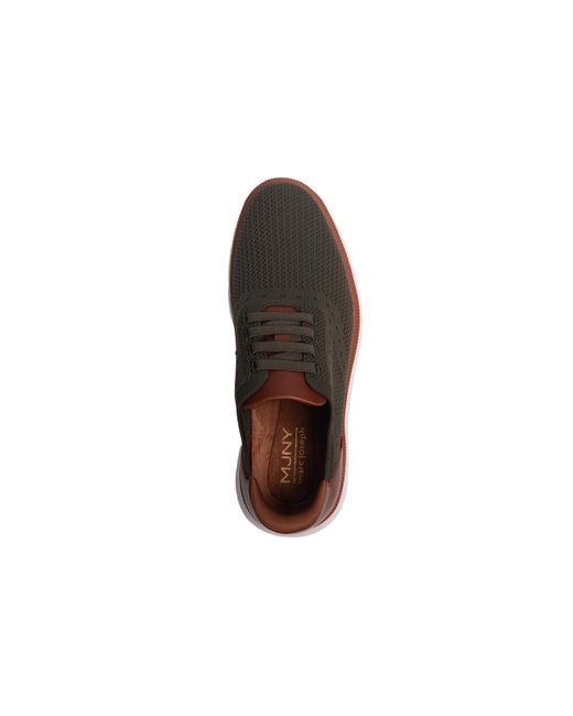 Marc Joseph New York Black Charles Ave Hands-free Slip On Technology Lightweight Mesh Oxfords for men