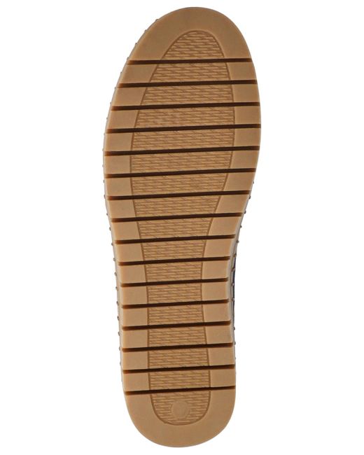 Easy Street Blue Astoria Zip-up Flats