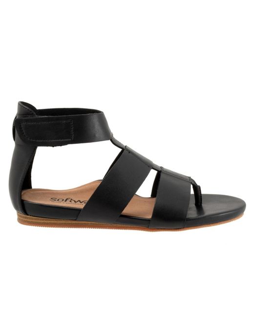 Softwalk® Black Cabo Sandal