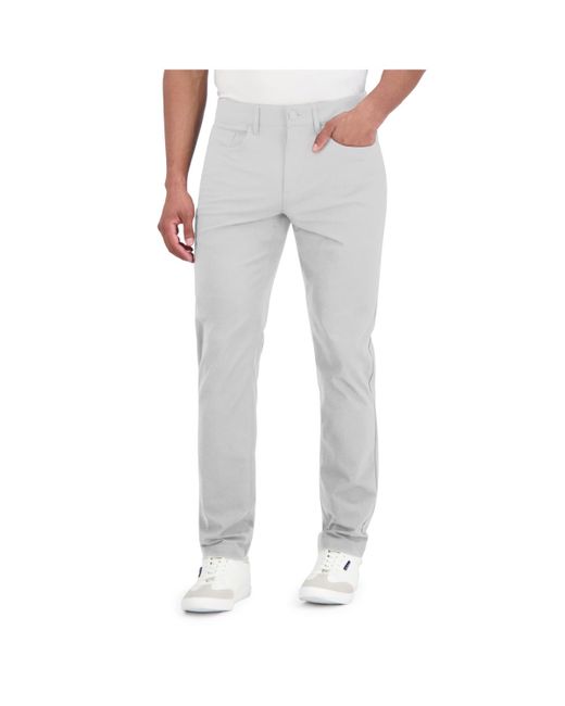 Ben Sherman Gray 4 Way Stretch Tech Pants for men