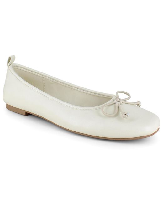 BCBGeneration White Emry Ballet Flat