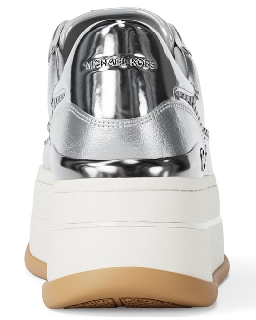 Michael Kors White Michael Hayes Lace-up Shoes