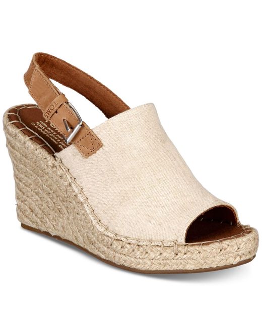 tom's monica wedge