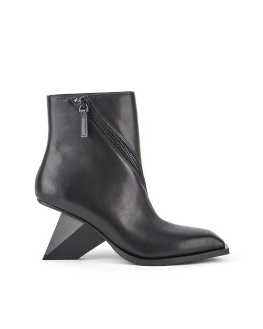 United Nude Gray Rockit Zip Bootie