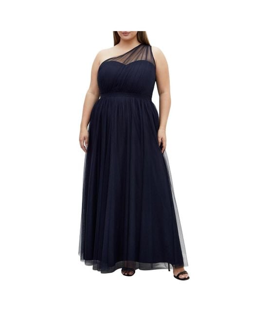 City Chic Blue Plus Size Daniela Maxi Dress