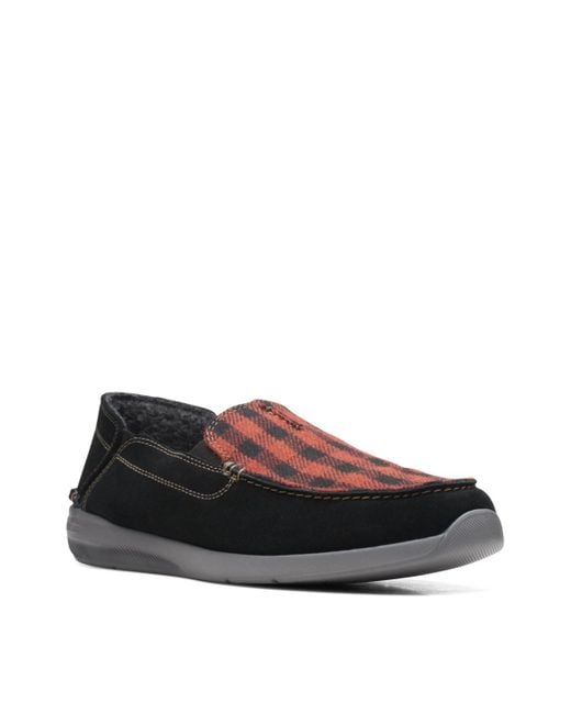 Clarks Black Collection Gorwin Step Loafers for men