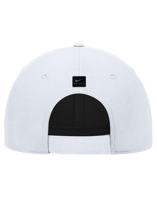 Nike White Oregon State Beavers 2025 On-field Club Performance Adjustable Hat
