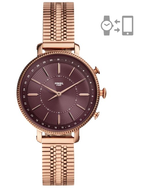 macy's fossil smartwatch