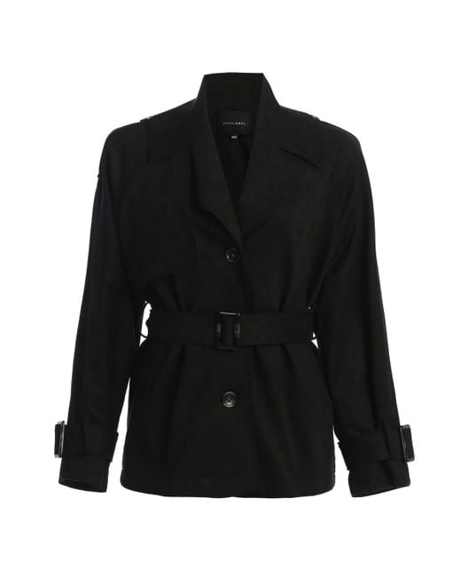 JLUXLABEL Black Nightfall Suede Jacket