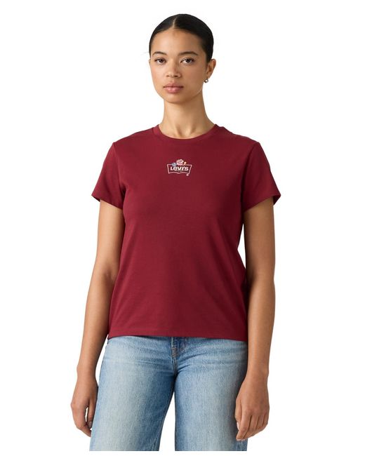 Levi's Red The Perfect Tee