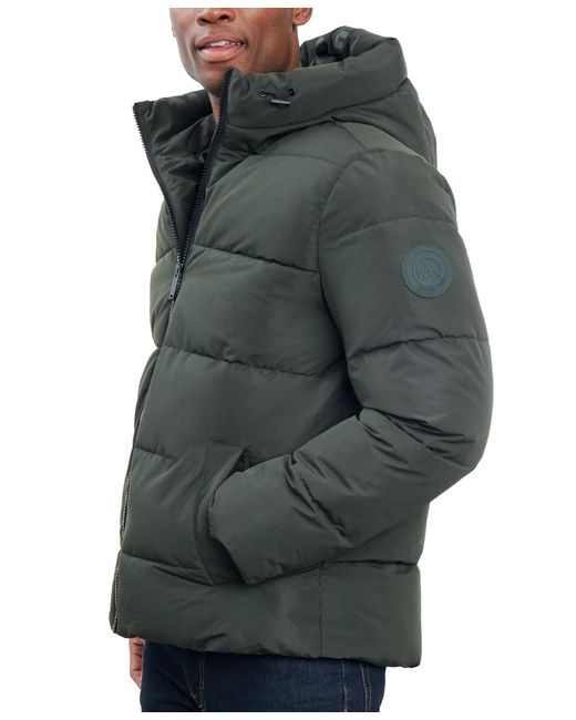 Michael Kors Gray Insulated Polyester Puffer Jacket for men