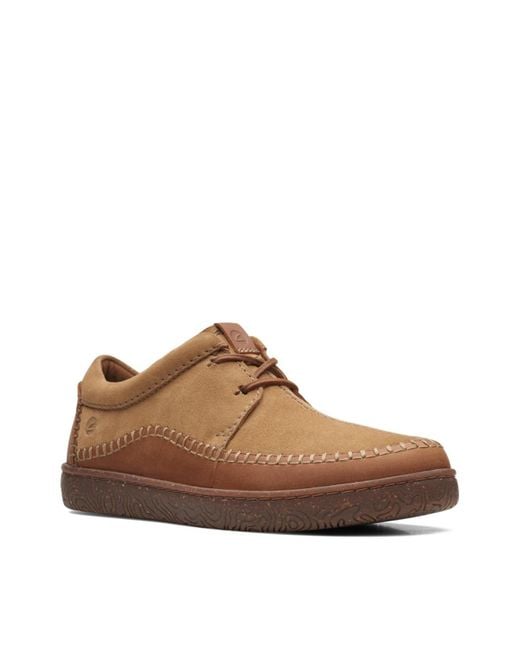 Clarks Collection Hodson Seam Comfort Shoes in Brown for Men | Lyst