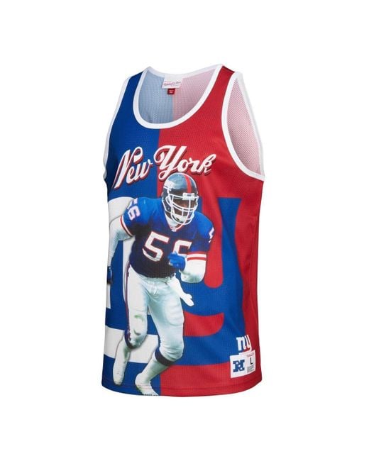 Mitchell & Ness Blue Lawrence Taylor Royal for men