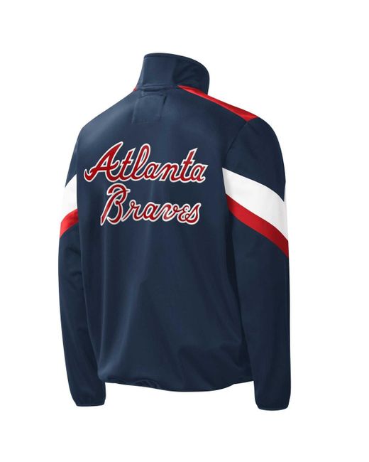 G-III Sports by Carl Banks Atlanta Braves Earned Run Full-zip Jacket in ...