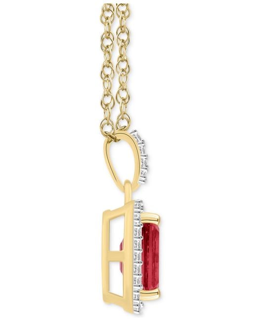 Macy's Multicolor Lab Created Ruby (2 Ct. T.w.