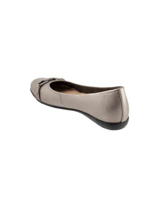 Trotters Gray Sadie Flat