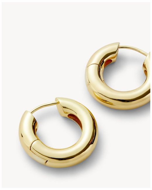 Machete Metallic Chunky Hoops