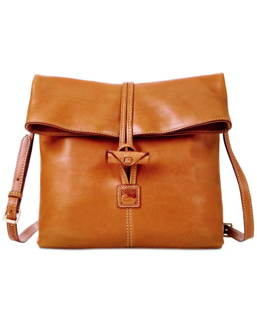 Dooney & Bourke Brown Handbag, Florentine Medium Toggle Crossbody Bag