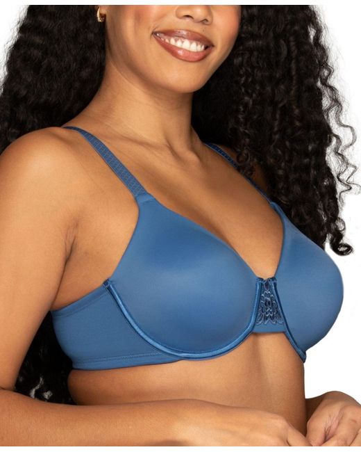 Vanity Fair Blue Vanity Fair Full Figure Beauty Back Smoothing Minimizer Bra 76080