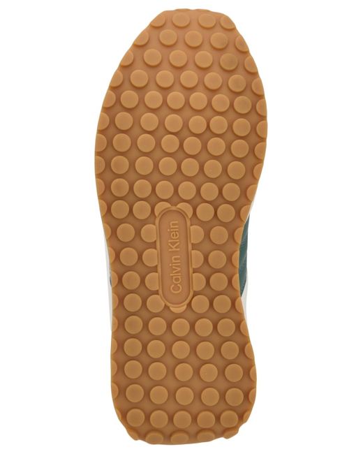 Calvin Klein Gray Tatyann Retro Lace-up Sneakers