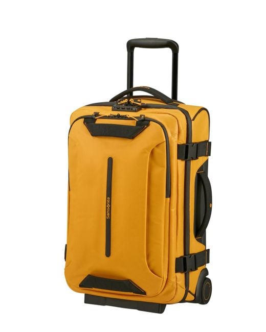 Samsonite Yellow Ecodiver Carry On Duffle