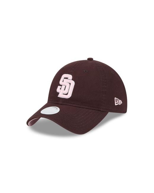 KTZ Brown San Diego Padres 2024 Mother's Day 9twenty Adjustable Hat