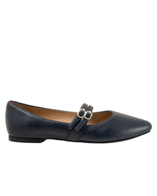 Trotters Blue Emerald Flat