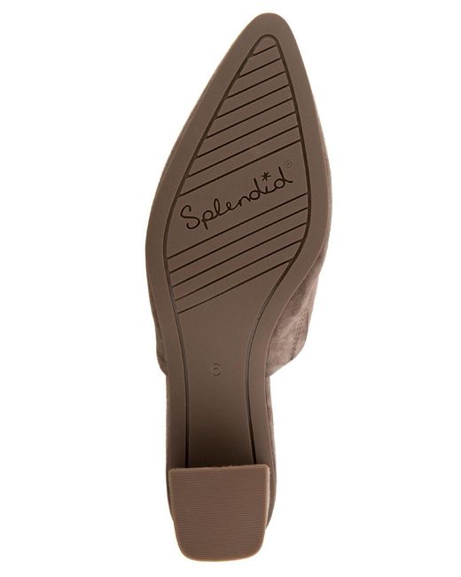 Splendid Brown Lorelei Heeled Mule
