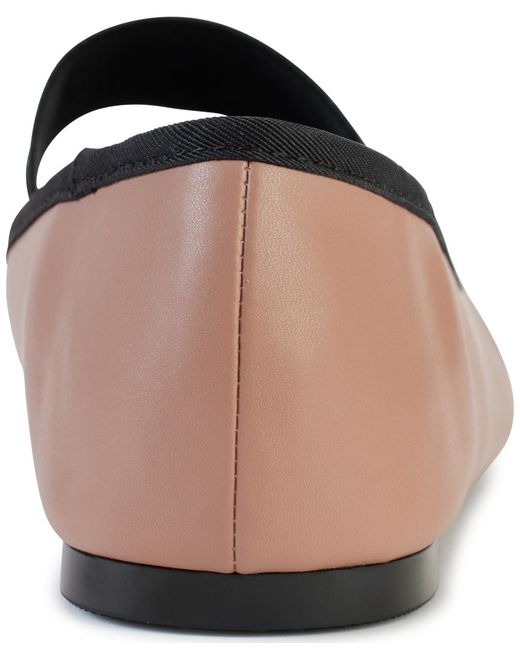 DKNY Black Dace Mary Jane Ballet Flats