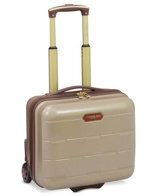 London Fog Brentwood 15" Hardside Underseater Carryon Suitcase
