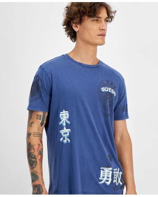 Guess t shirt japan online