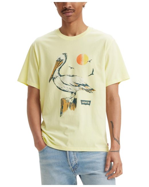 Levi's Multicolor Relaxed-fit Pelican Graphic T-shirt for men
