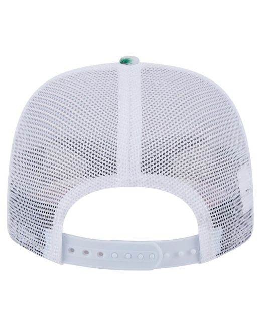 KTZ White Kansas City Royals Flamingo Mesh Back 9seventy Stretch-snap Hat for men