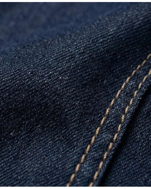 Modenaire Blue Denim Button-front Patch Pocket Vest