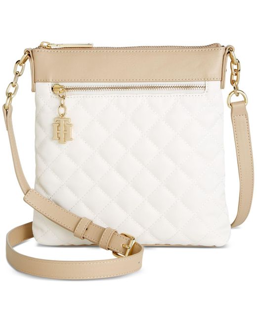 Tommy Hilfiger Charming Crossbody in White | Lyst