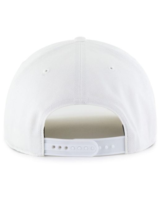 '47 White Kyle Busch Roscoe Hitch Adjustable Hat for men