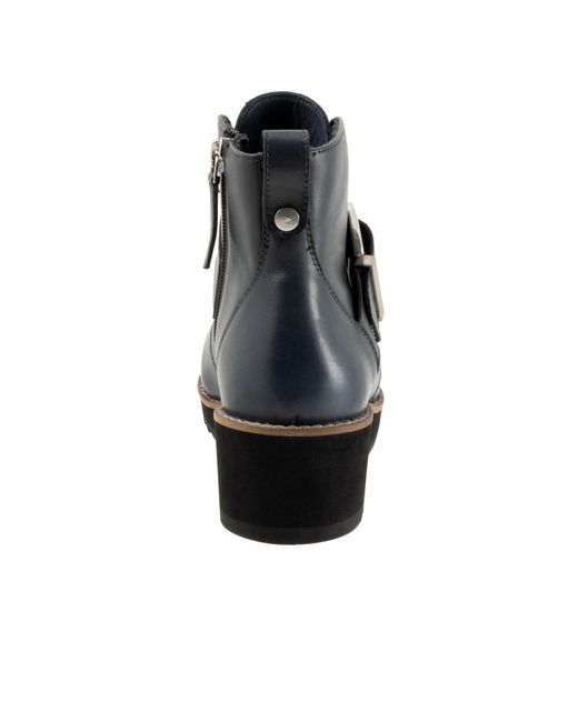 Trotters Black Wendi Boot