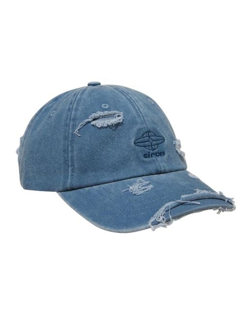 Cotton On Blue Vintage Strap Back Dad Hat for men
