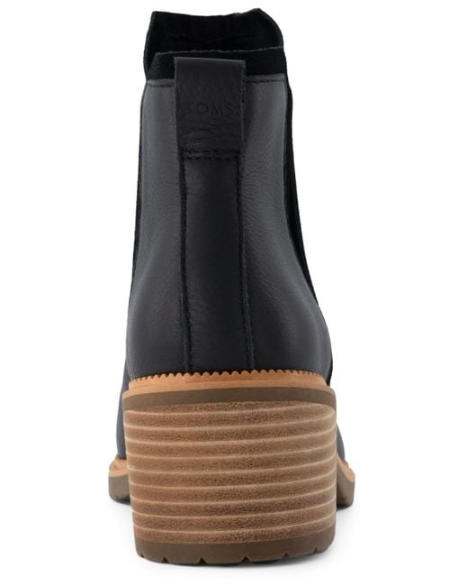 TOMS Black Hailey Boots