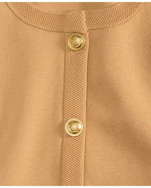 INC International Concepts Blue Structured Cardigan Jacket