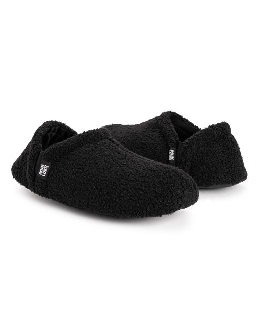 Muk Luks Black Berber Slipper for men