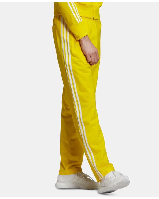 adidas Originals Adicolor Firebird Track Pants in Yellow for Men | Lyst